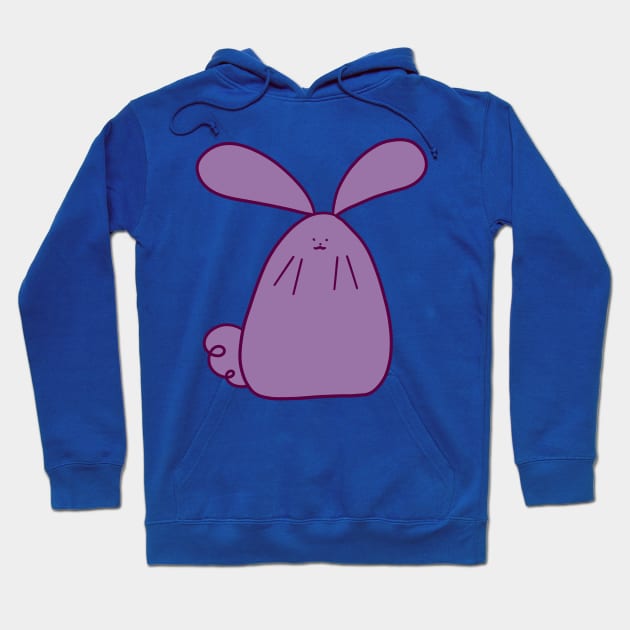 Purple Bunny Hoodie by saradaboru